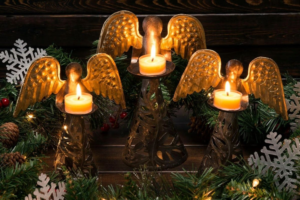 Angel Tealight Stands